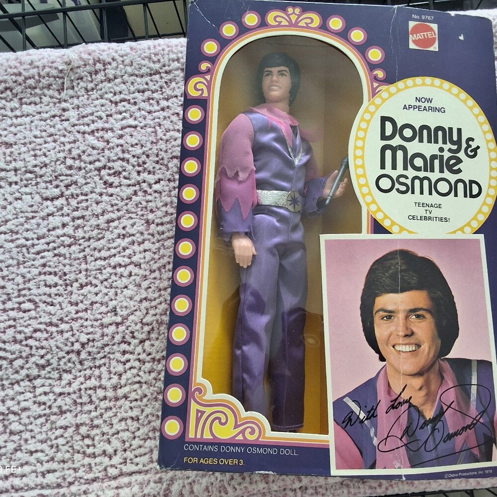 Donny Osmond Barbie Doll 1976 Mattel In Original Box